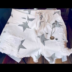 Peach Love shorts